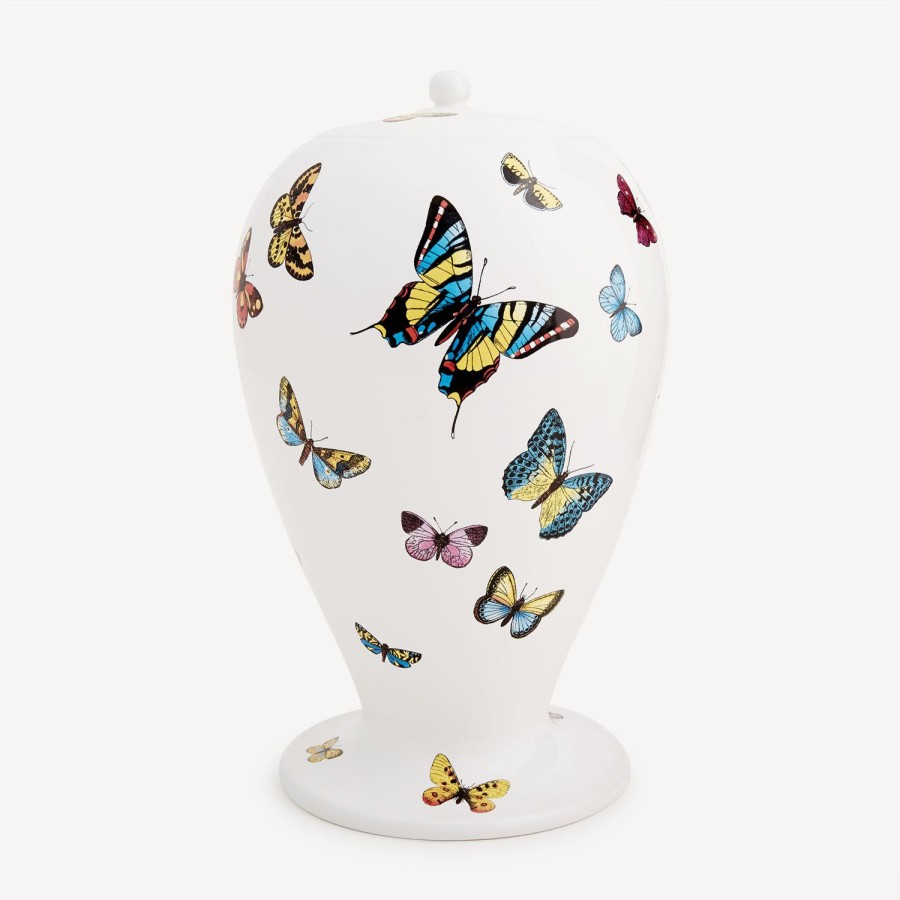 Fornasetti Vaso Farfalle Multicolore Vasi