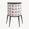 Fornasetti Consolle Comme Des Forna Bianco/Nero/Rosso Console Di Archiviazione