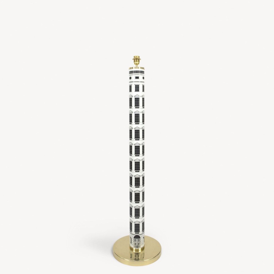 Fornasetti Lampada Da Terra Architettura Bianco Nero Lampade E Paralumi