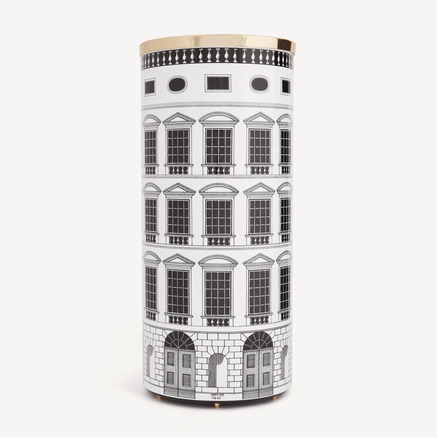 Fornasetti Portaombrelli Architettura Bianco Nero Portaombrelli