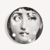 Fornasetti Piatto Da Muro Tema E Variazioni N.27 Bianco Nero Frammento