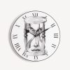 Fornasetti Orologio Da Parete Tema E Variazioni N.184 Bianco Nero Orologi Da Parete