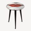 Fornasetti Sgabello Bocca Bianco/Nero/Rosso Sgabelli