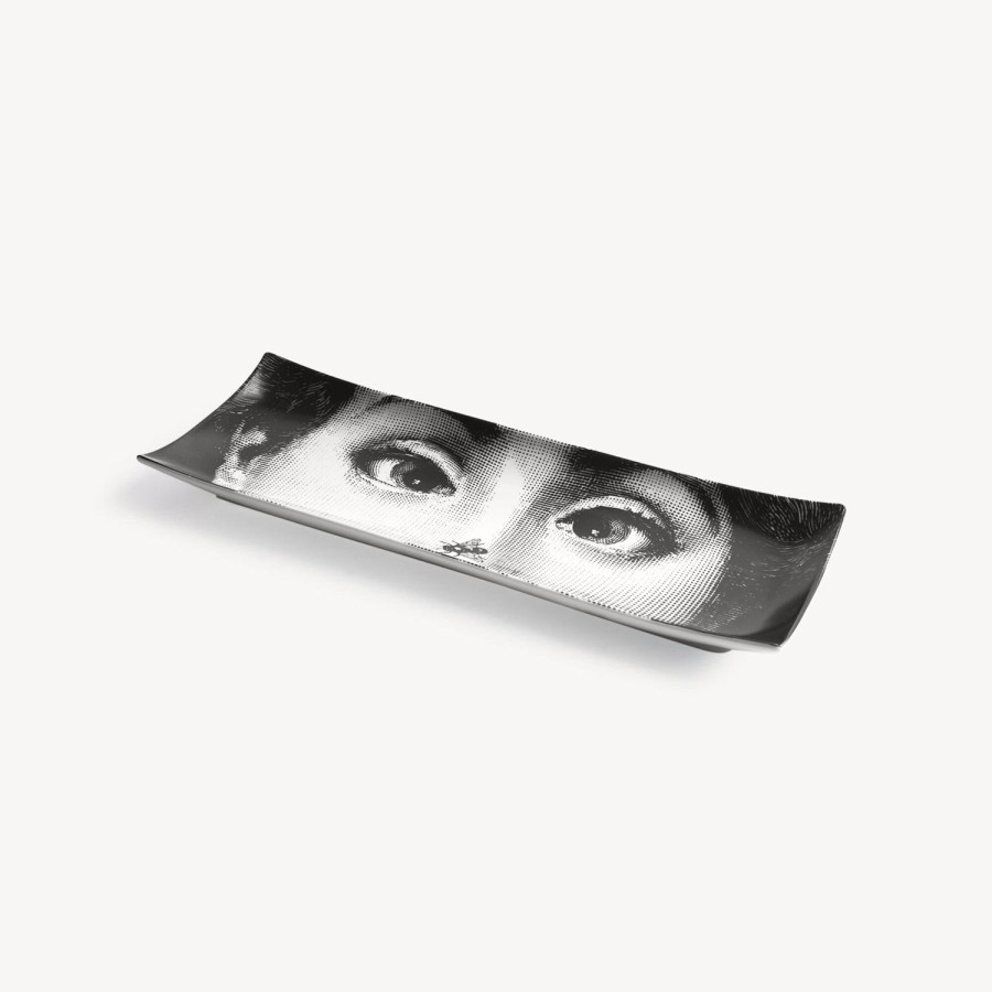 Fornasetti Vassoio Tema E Variazioni N.363 Bianco Nero Vassoi Decorativi