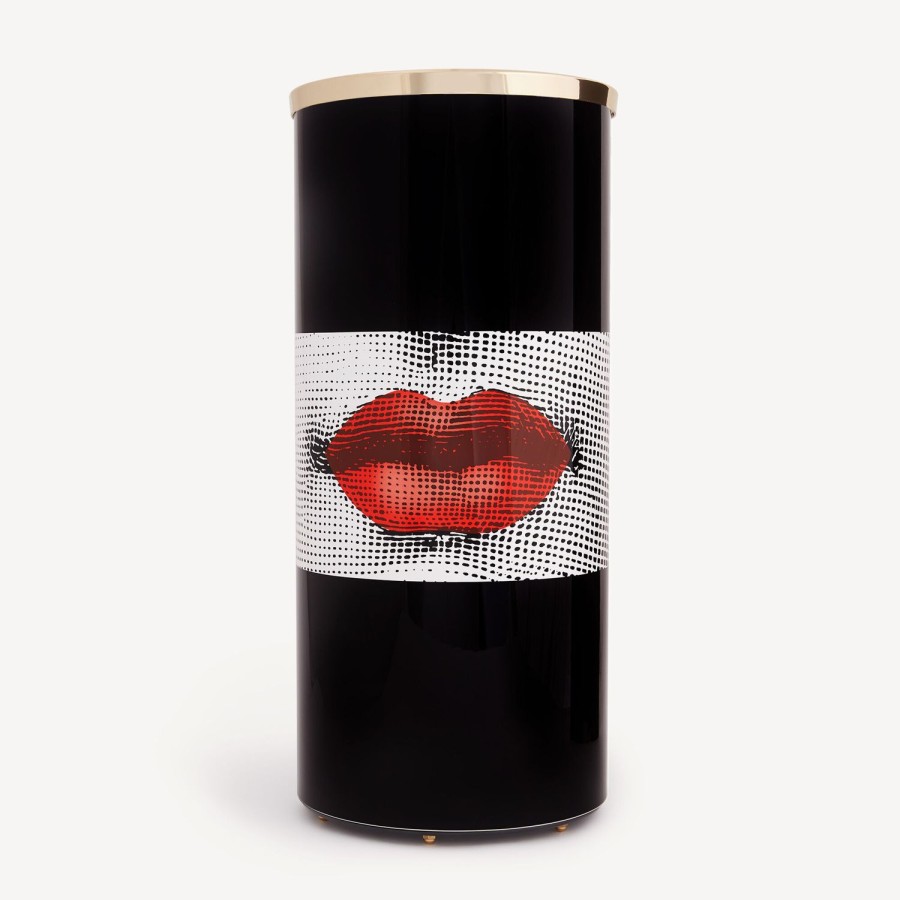 Fornasetti Bacio Portaombrelli Bianco/Nero/Rosso Portaombrelli