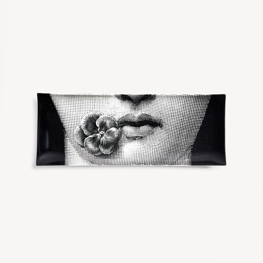 Fornasetti Vassoio Tema E Variazioni N.137 Bianco Nero Vassoi Decorativi