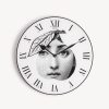 Fornasetti Orologio Tema E Variazioni N. 24 Bianco Nero Orologi Da Parete