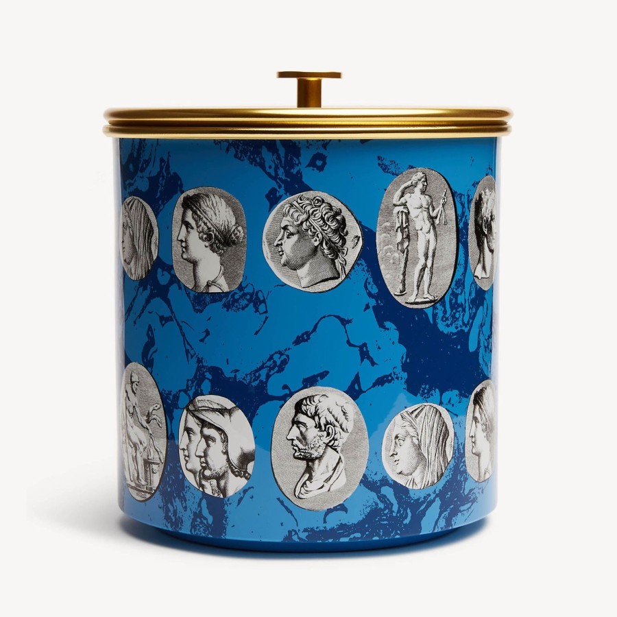 Fornasetti Secchiello Per Il Ghiaccio Cammei Bianco/Nero/Azzurro Secchielli Per Il Ghiaccio