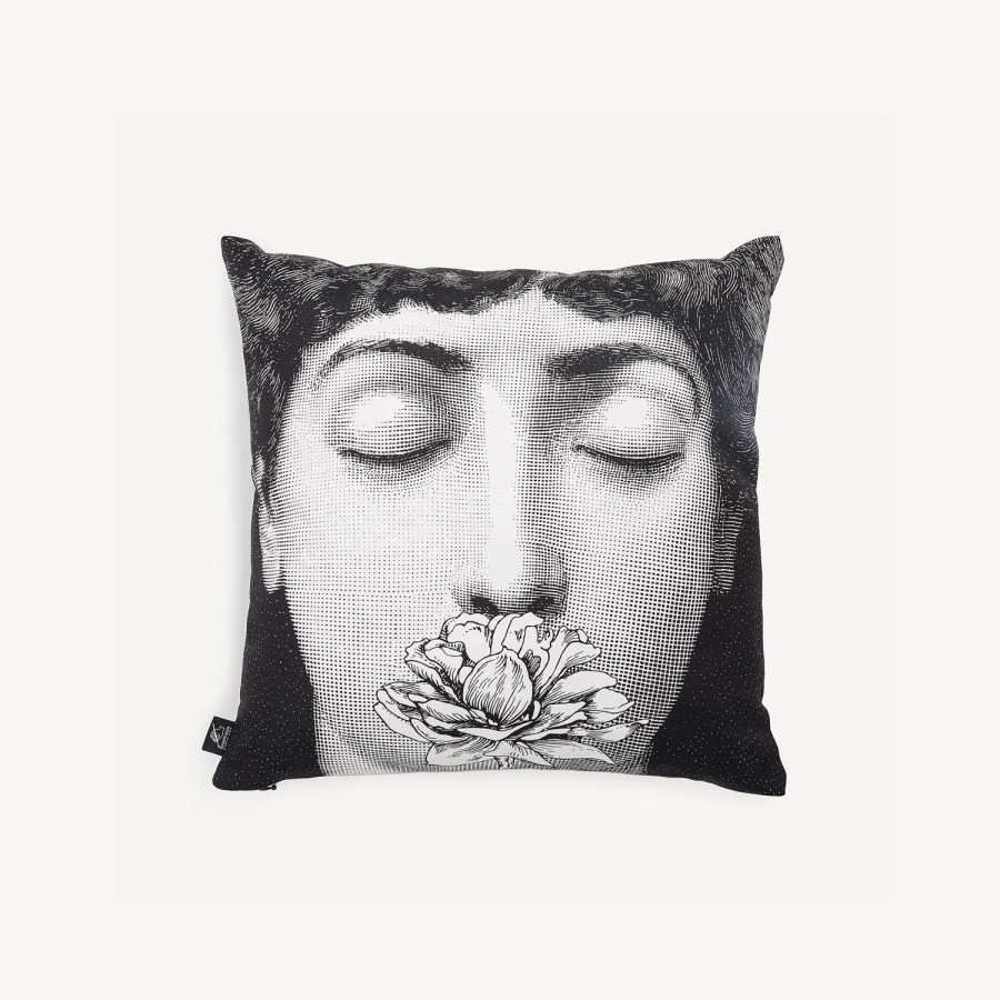 Fornasetti Cuscino Tema E Variazioni N. 393 Bianco Nero Cuscini