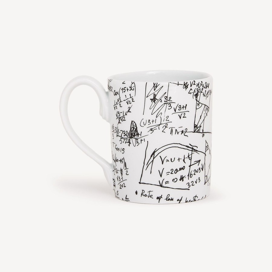 Fornasetti Tazza Alta Matematica Bianco Nero Set Da Te E Caffe