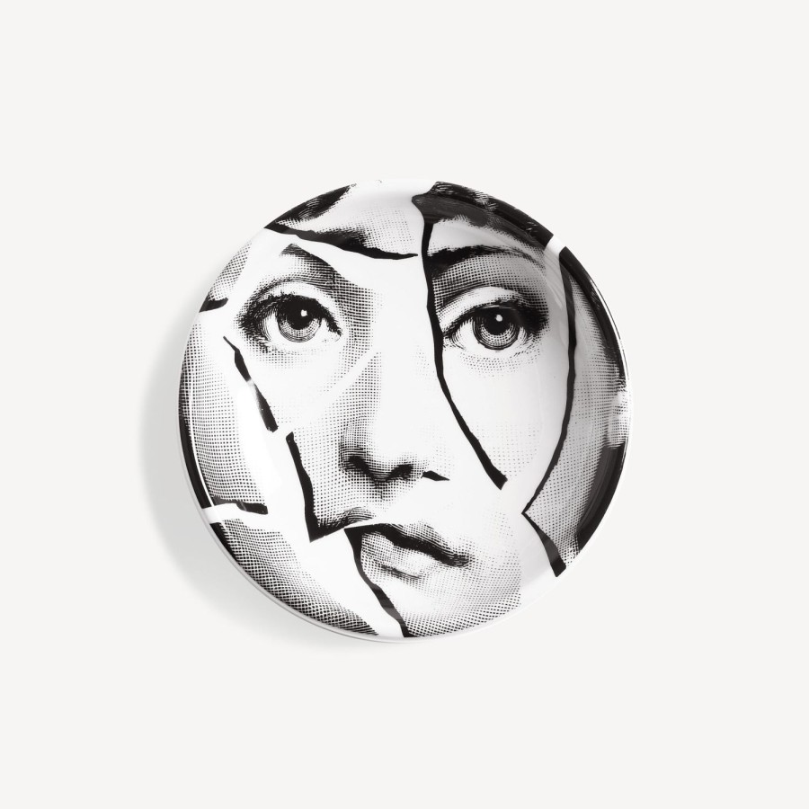 Fornasetti Posacenere Tema E Variazioni N.2 Bianco Nero Posacenere Di Design