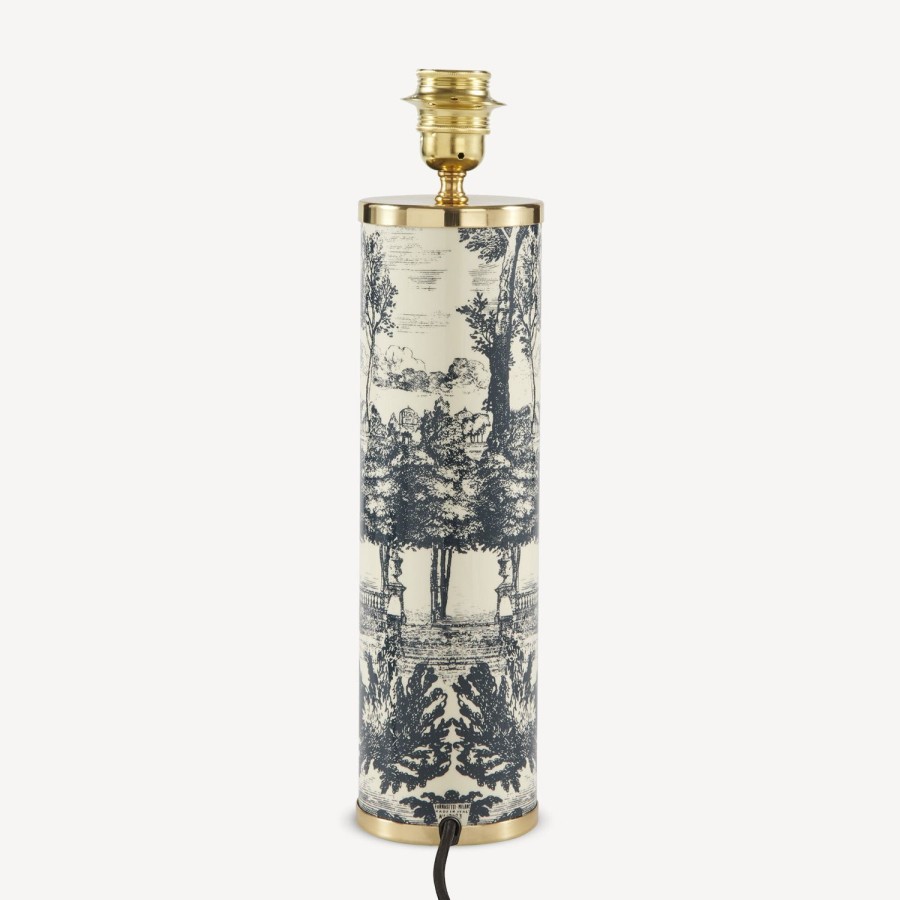 Fornasetti Lampada Giardino Settecentesco Blu/Avorio Lampade E Paralumi