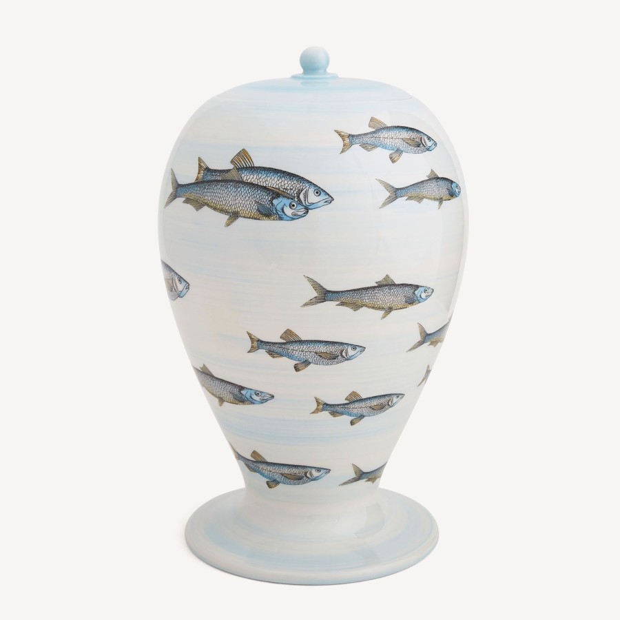 Fornasetti Vaso Passata Di Pesci Multicolore Vasi