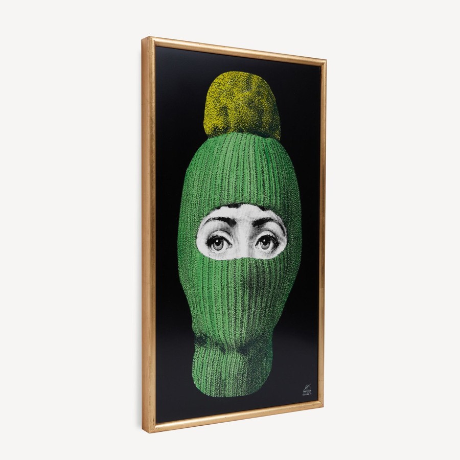 Fornasetti Pannello Lux Gstaad Verde/Giallo/Nero Pannelli Decorativi