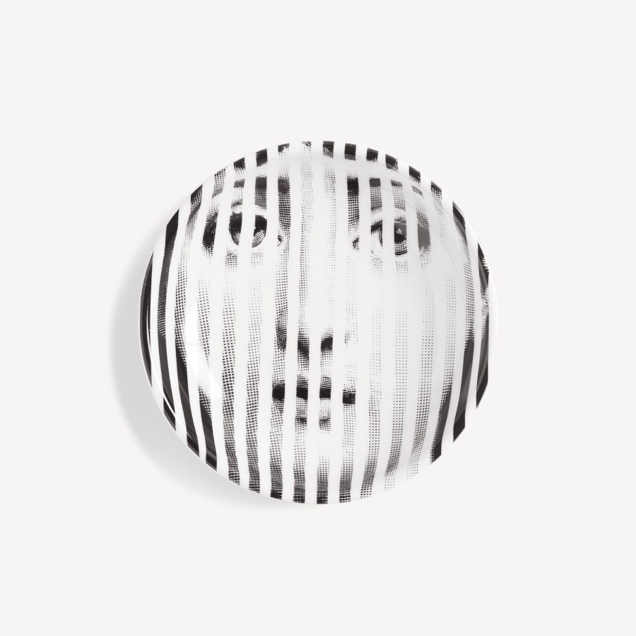 Fornasetti Posacenere Tema E Variazioni N.34 Bianco Nero Posacenere Di Design