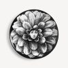 Fornasetti Piatto Da Muro Tema E Variazioni N.124 Bianco Nero Fiori