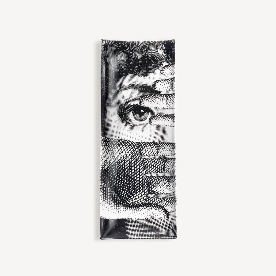 Fornasetti Vassoio Tema E Variazioni N.154 Bianco Nero Vassoi Decorativi