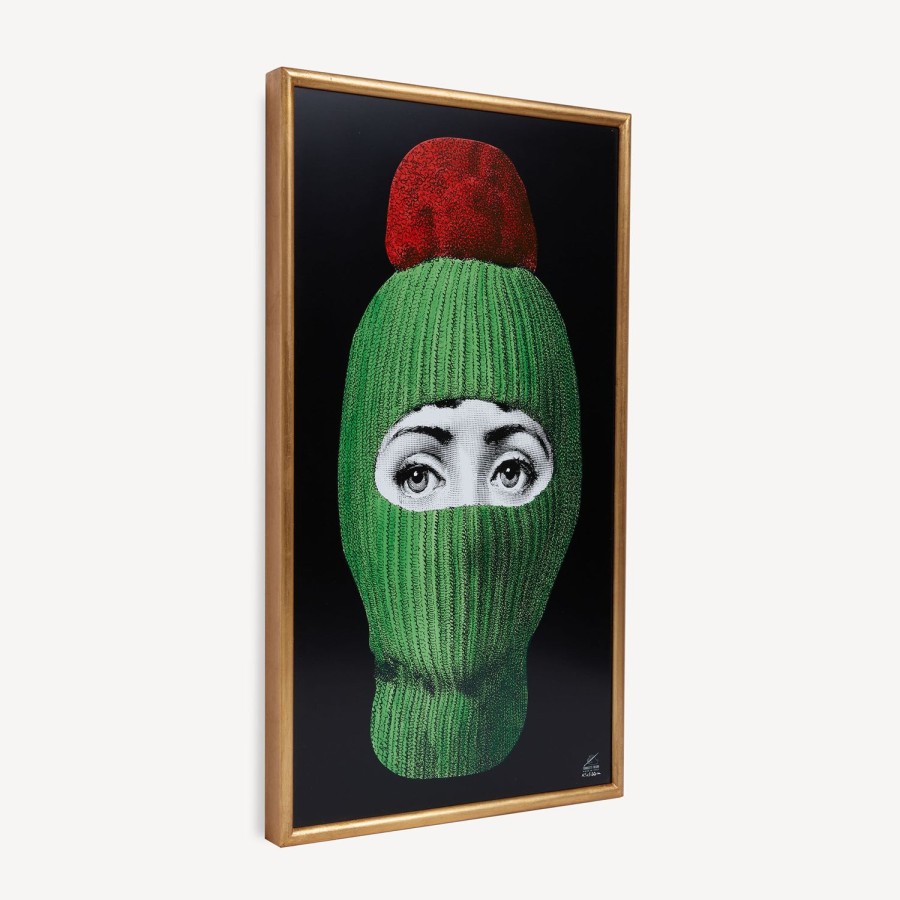 Fornasetti Pannello Lux Gstaad Verde/Rosso/Nero Pannelli Decorativi