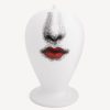 Fornasetti Vaso Bacio Maxi Bianco/Nero/Rosso Vasi