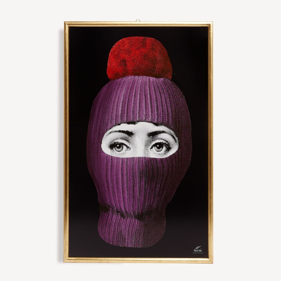 Fornasetti Pannello Lux Gstaad Viola/Rosso/Nero Pannelli Decorativi