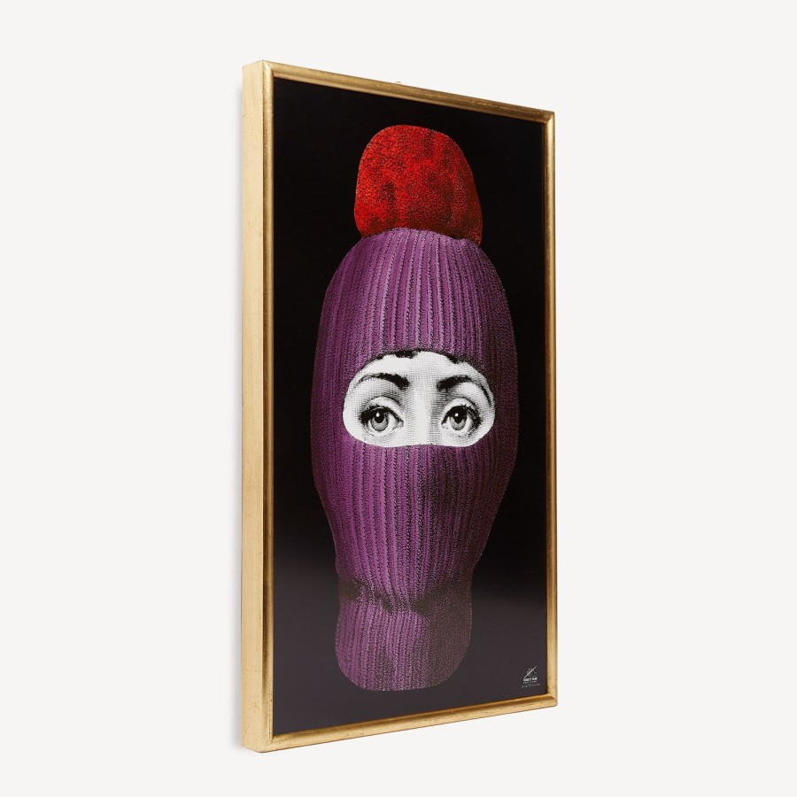 Fornasetti Pannello Lux Gstaad Viola/Rosso/Nero Pannelli Decorativi