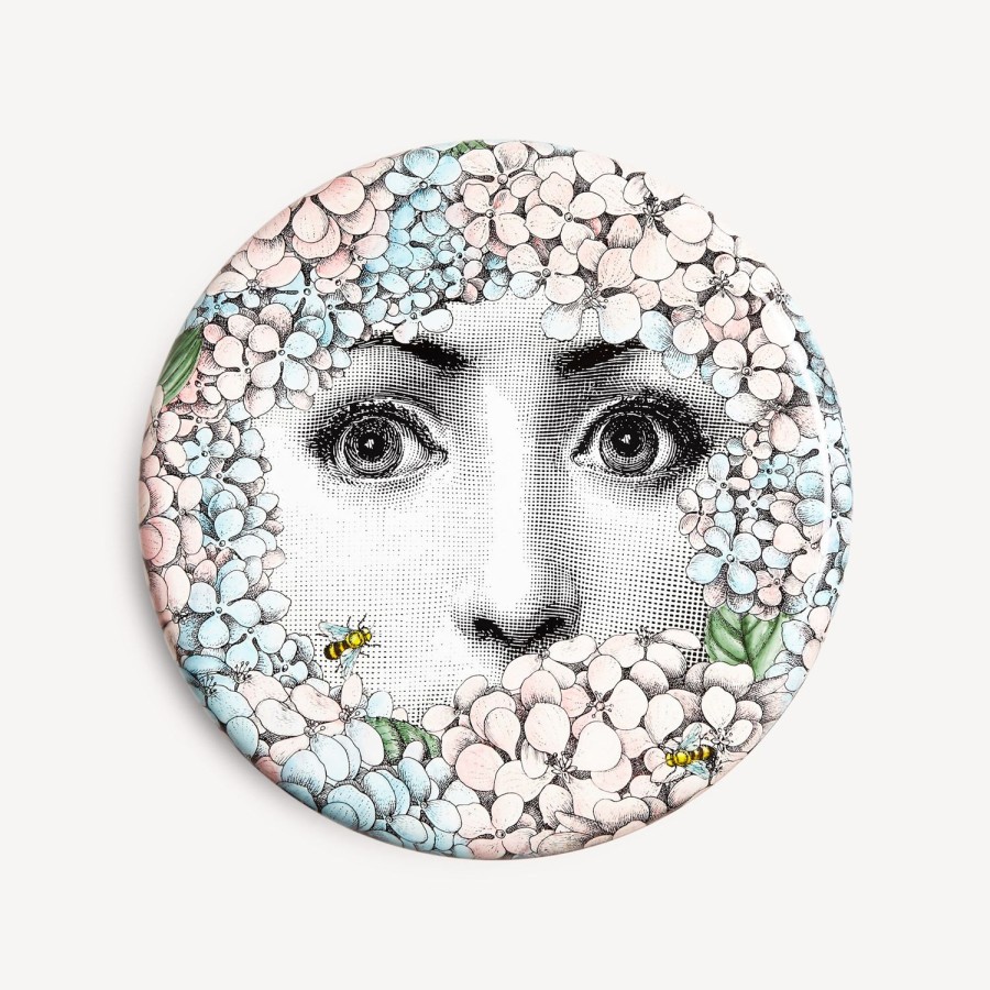 Fornasetti Sgabello Ortensia Multicolore Sgabelli