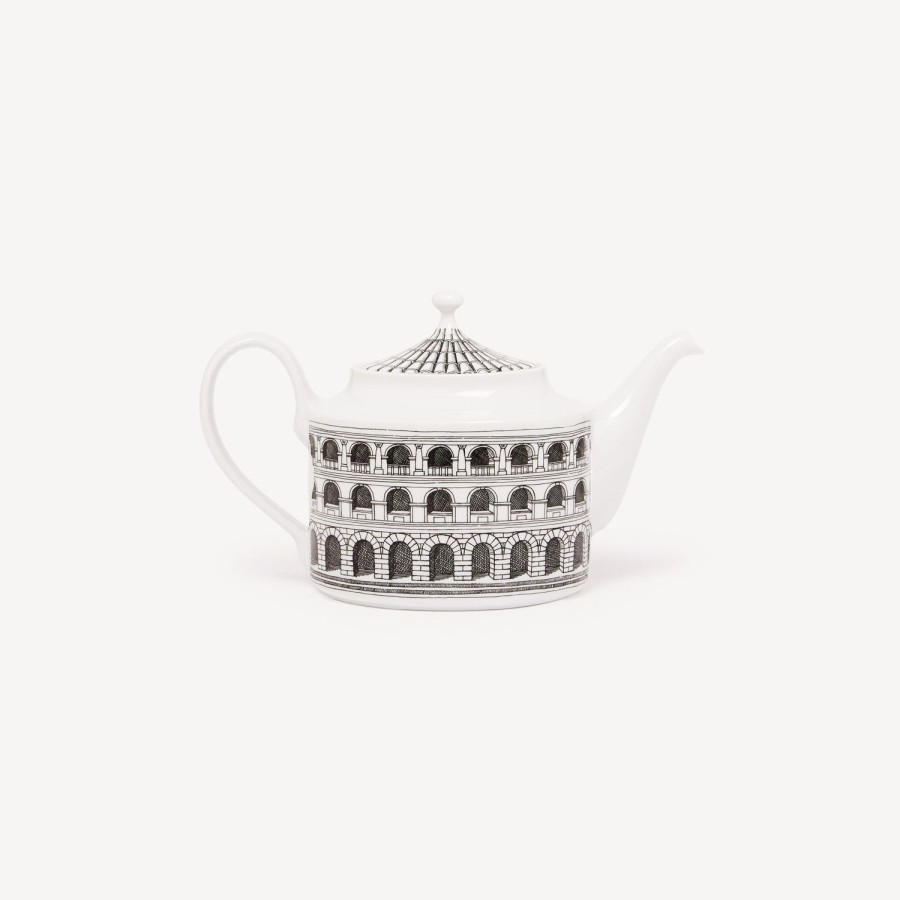 Fornasetti Architettura Della Teiera Bianco Nero Set Da Te E Caffe