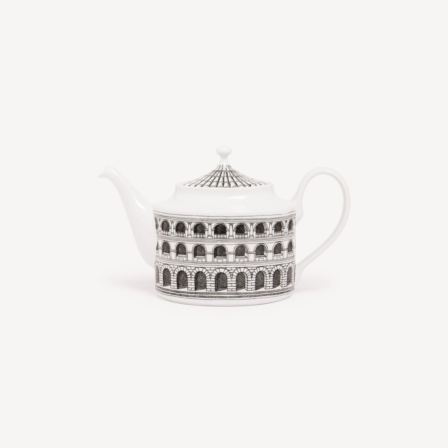 Fornasetti Architettura Della Teiera Bianco Nero Set Da Te E Caffe