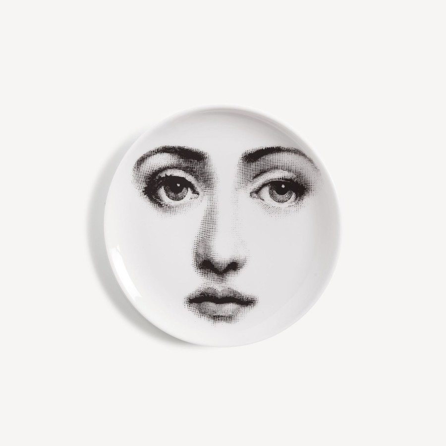 Fornasetti Sottobicchiere Tema E Variazioni N.6 Bianco Nero Bicchieri E Sottobicchieri