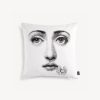 Fornasetti Cuscino Tema E Variazioni N.288 Bianco Nero Cuscini