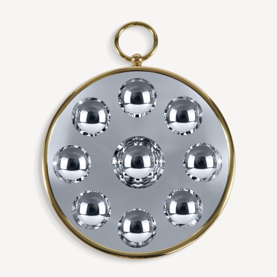 Fornasetti Specchio Delle Bolle Magiche Ottone Specchi Di Design