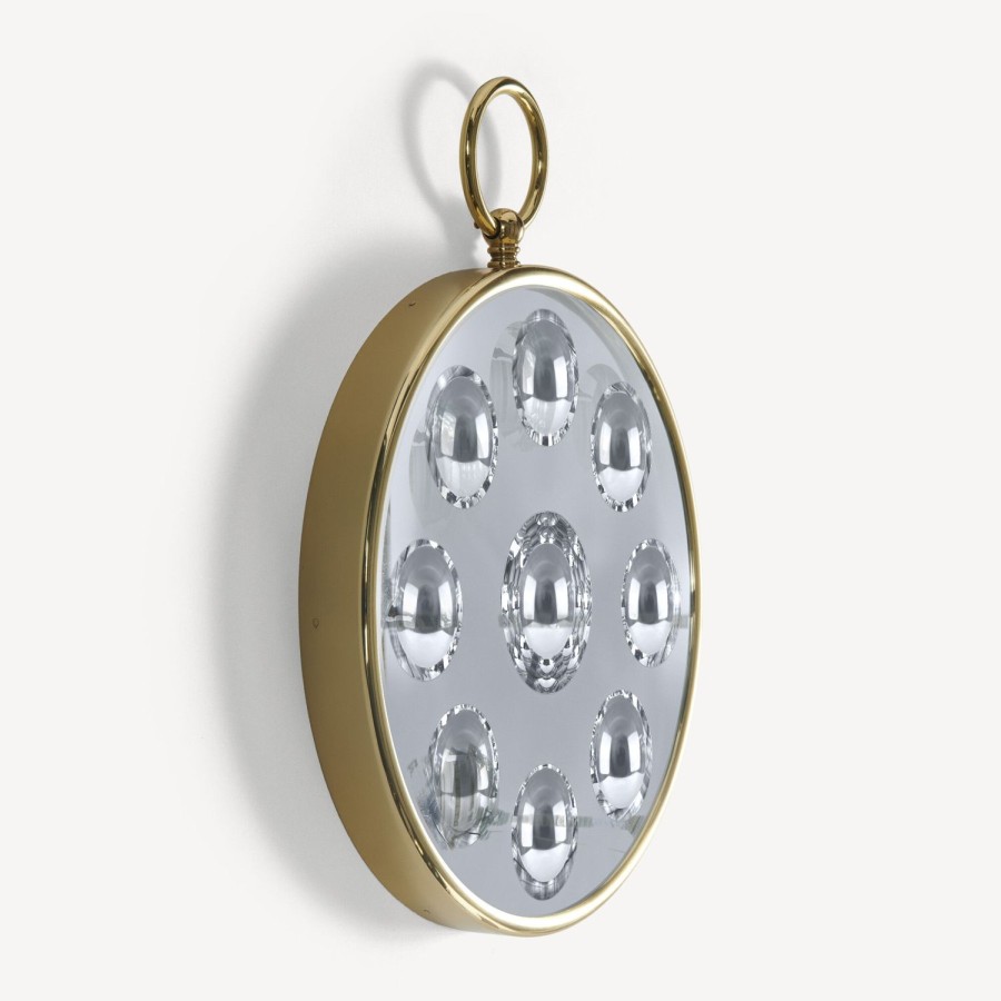 Fornasetti Specchio Delle Bolle Magiche Ottone Specchi Di Design