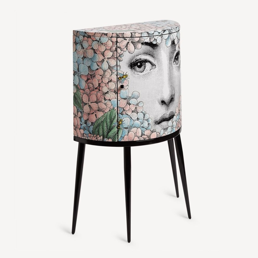 Fornasetti Consola Ortensia Multicolore Console Di Archiviazione