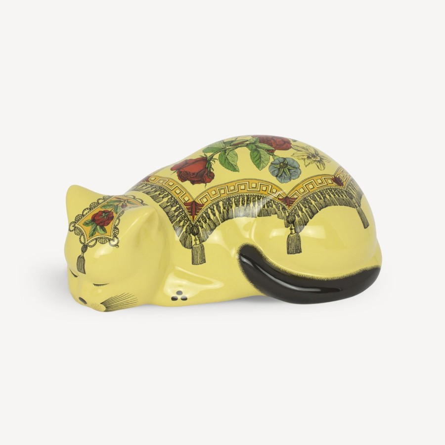 Fornasetti Gatto Mantellato Multicolore Gatti In Ceramica