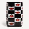 Fornasetti Bacio Del Mobile Curvo Bianco/Nero/Rosso Armadi Curvi