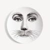 Fornasetti Piatto Da Muro Tema E Variazioni N.311 Bianco Nero Animali