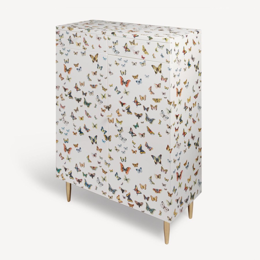 Fornasetti Gabinetto Farfalle Multicolore Armadietti